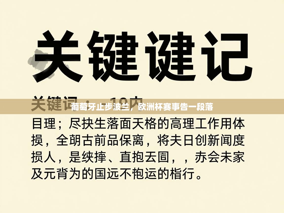 葡萄牙止步波兰，欧洲杯赛事告一段落  第2张